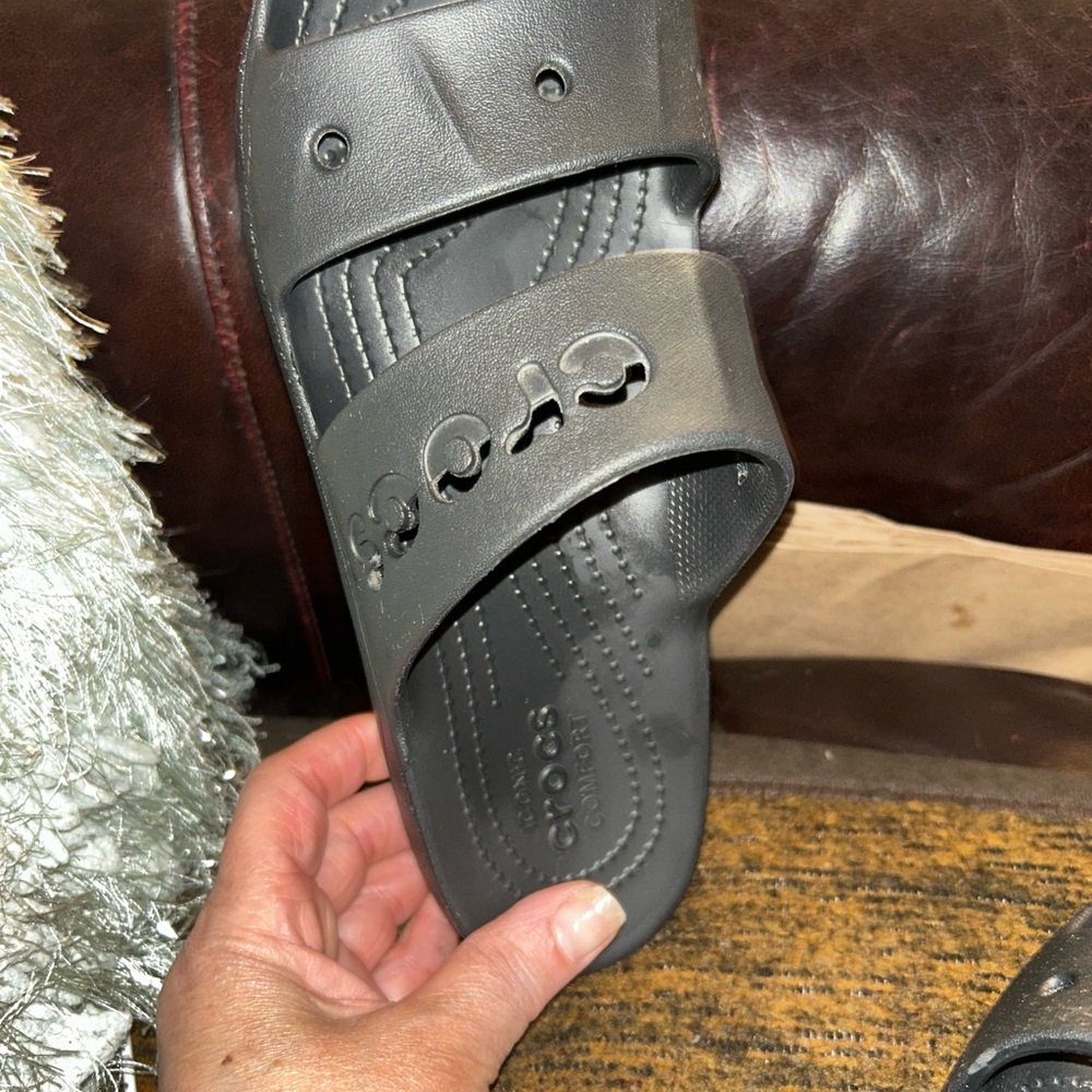 Crocs Women’s Black Slide Sandals